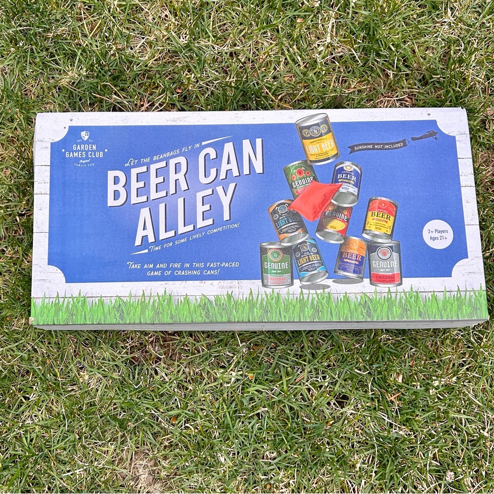 Beer Can Alley beanbag toss game